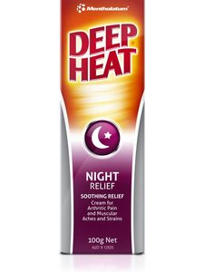 Products: Deep Heat Night Relief 100g Tube