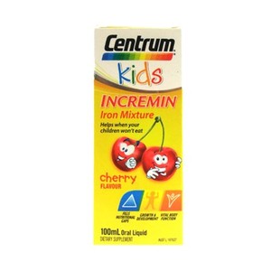 Products: Centrum Kids Incremin Iron Mixture 100ml