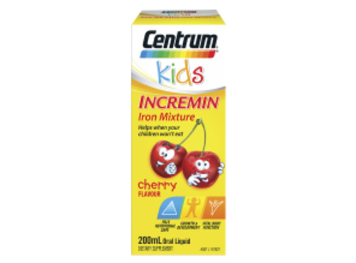Centrum Kids Incremin Iron Mixture 200ml