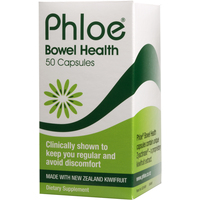 Products: PHLOE Bowel Health 50 capsules
