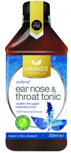 Products: Harker's Herbals Ear, Nose & Throat Tonic 250ml