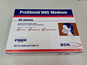 Products: Proshield Mask Respirator N95 P2 Medium 50's