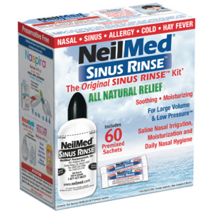 Products: NeilMed Sinus Rinse Kit with 60 Packets