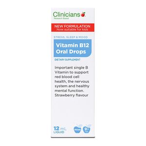 Products: Vitamin B12 Oral Drops (10mcg) 12ml