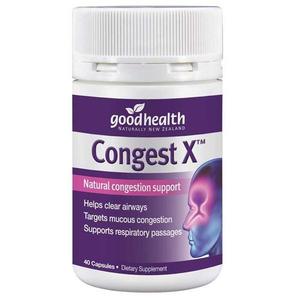 Products: Congest X 40 Capsules