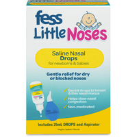 Products: FESS Little Noses 25ml Drops + Aspirator