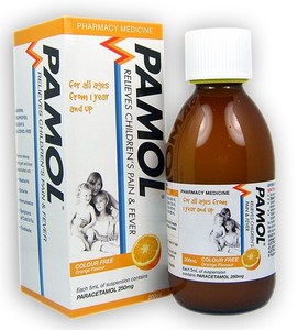 Products: Pamol Suspension Liquid Orange 100ml