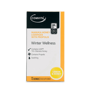 Comvita Manuka Honey & Lemon Lozenges 12S