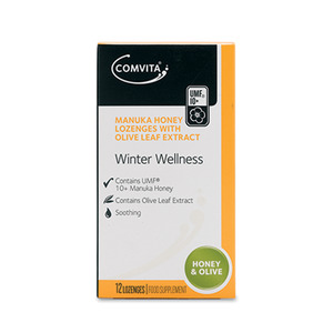 Comvita Manuka Olive Leaf Extract Lozenges 12S