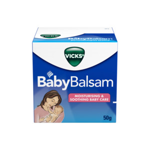 Products: Vicks Baby Balsam 50g