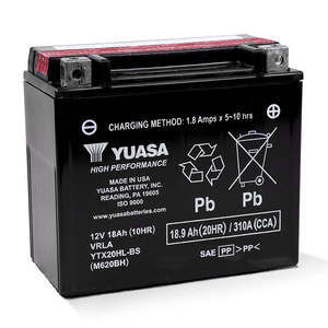 Bombardier Seadoo Pwc 1630 Fish Pro 2019: I YTX20HL-BS DG Battery with acid pack Made in USA Yuasa. Indent (EYTX20HLBS)