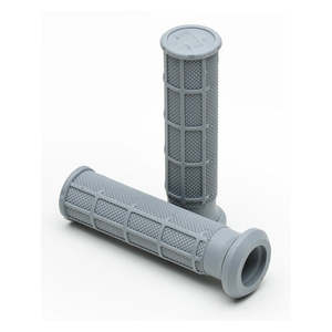 Light Grey Single Density ATV Grips 1/2 Waffle ProTaper (PT024834)