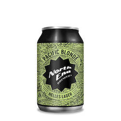 North End Brewing Co Core Range: Pacific Blonde - 4.5% Kapiti Lager Range