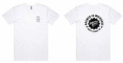 Can Badge' Printed Tee - White