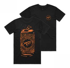 All Merch Available For Online Sales: Hill Road Hazy Tee - Black Male/Female