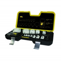 Alpha 21 Piece Tradesman Holesaw Kit N.E.W Supplies