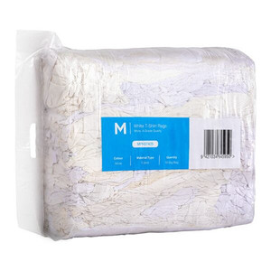 Products: White Cotton Cleaning Rags 10Kg N.E.W Supplies