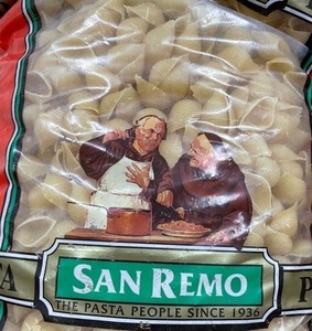 Products: PASTA SHELLS LARGE SAN REMO (2CTN) 5KG BAG - Northern Foods