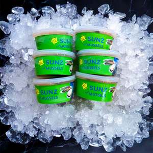 Export Quality Raw Mussels Tub (200g)