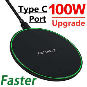 Car Accesories: 100W WIRELESS CHARGER FOR IPHONE
