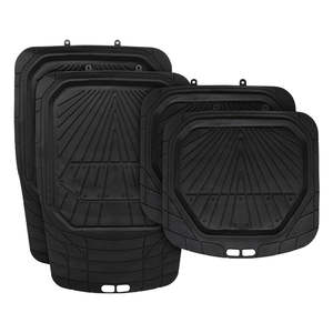 Car Accesories: UNIVERSAL HEAVY DUTY CAR MATS - 4PC