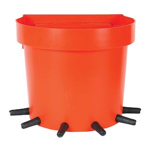Cowshed: Calf Feeder Rail Bucket 6 Place 20L