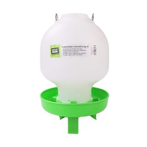 Rural Living: Crown Poultry Drinker Ball with Legs 4 L