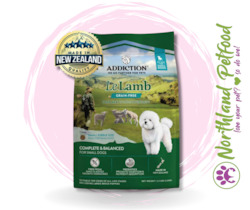 Dry Dog Food: Addiction Le Lamb Small Dog 1.5kg -- NEW!