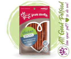 Treats And Chews: Yours Droolly Chicken Sticks - 120g