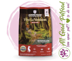 Dry Dog Food: Addiction Viva La Venison Dog
