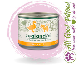 On Sale: SALE -- 25% OFF -- Zealandia Cat Food Duck 170g