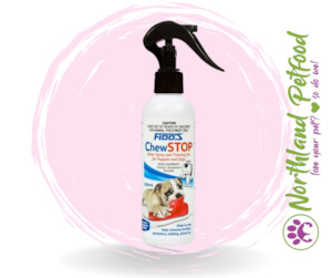 Puppy Accessories: SALE -- 10% OFF -- Fido' s Chew Stop 200ml Bitter spray