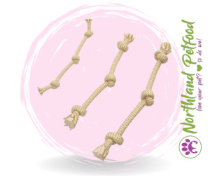 Natural Treats And Chews: SALE 25% OFF -- Mammoth Flossy Chews Extra Peanut Butter Flavour Tug Ropes