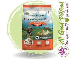 Cat Kitten Food: SALE 10% OFF Addiction Chicken Supreme Kitten 1.8kg