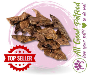 NATURA Lamb Lung Marshmallows XL 250g Bag - Money Back Guarantee!