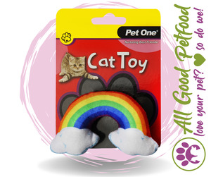 Cat Accessories: Cat Toy Rainbow With Crinkle