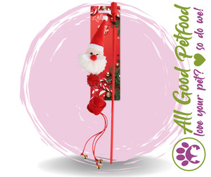 Cat Accessories: Santa Christmas Cat Wand
