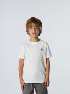 T-shirt with logo patch