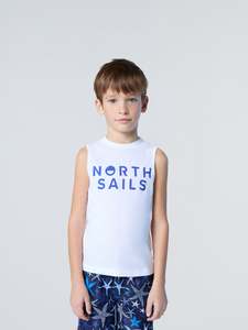 Tank top with logo print