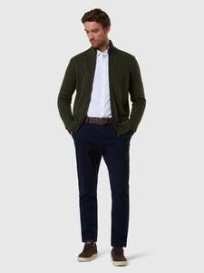 Cashmere blend full-zip sweater