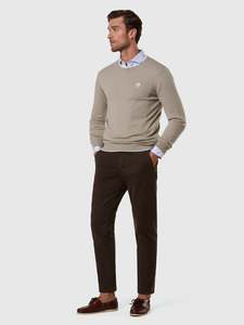 Cashmere blend crew-neck sweater