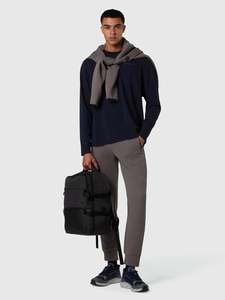 Long-sleeved stretch jersey T-shirt