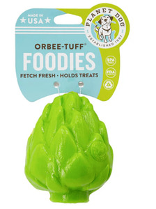 Orbee-Tuff Planet Ball Artichoke Treat-Dispensing Dog Chew Toy