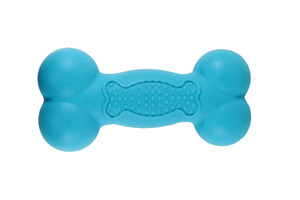 TPR Rubber Squeaky Bone Print Dog Toy