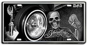 Products: Showtime License Plate