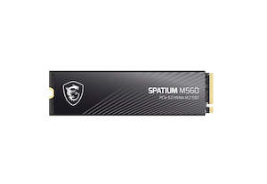 MSI Spatium M560 1TB 10,200MB/s PCIe 5.0 M.2 2280 NVMe SSD