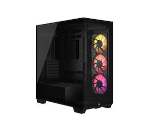 Cases: Corsair 3500X RGB Black MidTower Tempered Glass Gaming Case