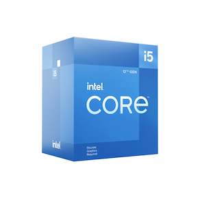 Intel i5 12400F CPU 6 Cores 12 Threads 4.4Ghz Max Turbo Frequency