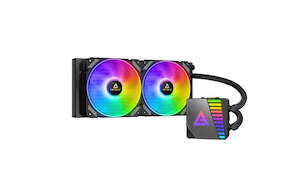 Liquid Cooling: Antec Symphony 240 240mm ARGB AIO Liquid Cooler w/ Dual 120mm Fan 3Yr Wty