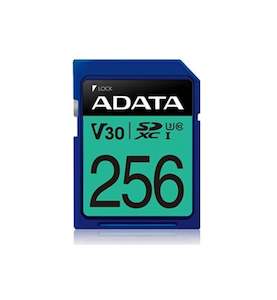 Microsd Cards: ADATA Premier Pro 256GB U3 V30 SD Card